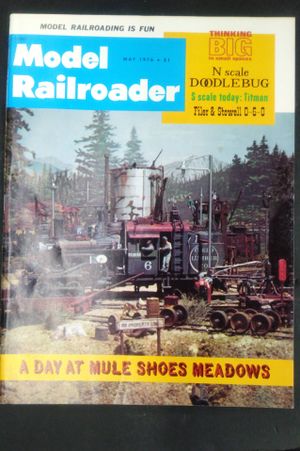 Model Railroader- May 1976 image number 0