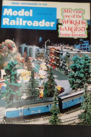 Model Railroader- June 1976 image number 0