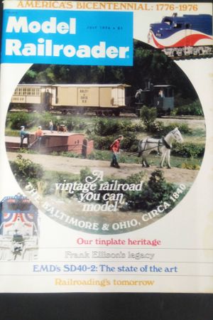 Model Railroader- July 1976 image number 0