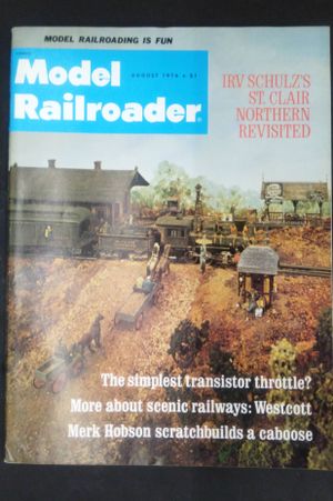 Model Railroader- August 1976 image number 0