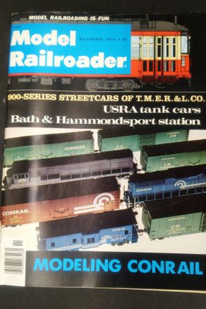 Model Railroader- November 1976 image number 0