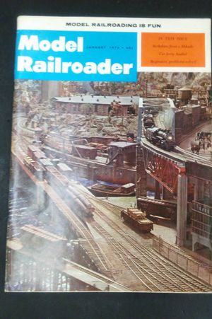 Model Railroader- January 1970 image number 0