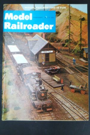 Model Railroader- February 1970 image number 0