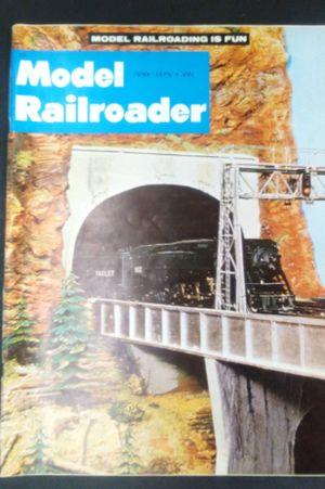 Model Railroader- June 1970 image number 0
