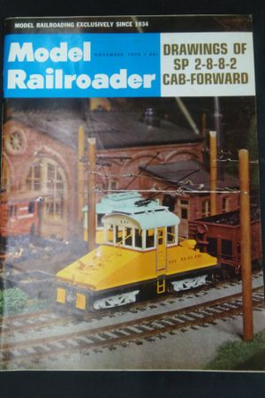 Model Railroader- November 1970 image number 0