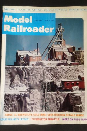 Model Railroader- January 1975 image number 0