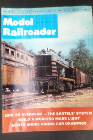 Model Railroader- March 1975 image number 0