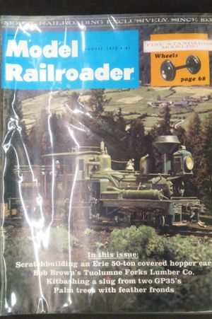 Model Railroader- August1975 image number 0