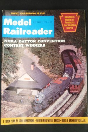 Model Railroader- October 1975 image number 0