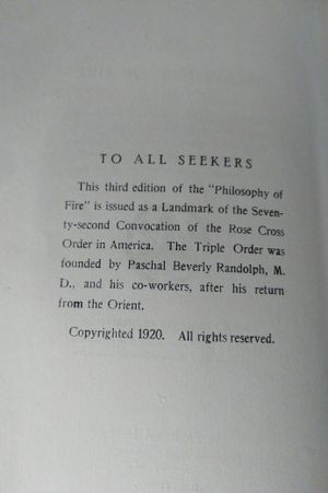 Philosophy of Fire image number 2