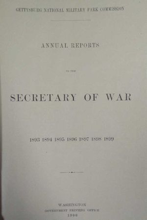 Annual Reports to the Secretary of War, 1893-1899 image number 0