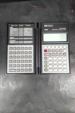 Hewlett Packard HP 28S Advanced Scientific Calculator With Case image number 0
