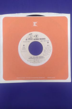 The Village Green Preservation Society b/w Do You Remember Walter (Promo 7" Single) image number 0