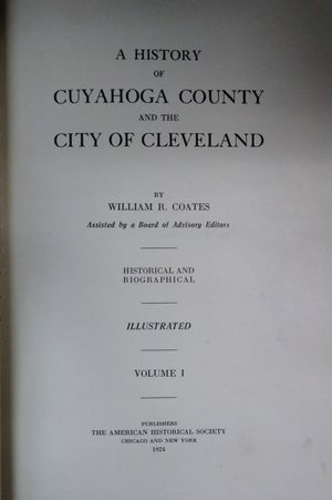 A History of Cuyahoga County and the City of Cleveland image number 1
