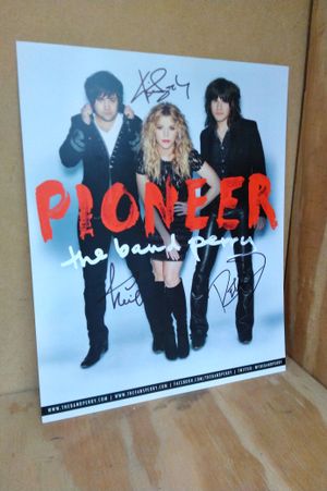 The Band Perry "Pioneer" Signed Print image number 0