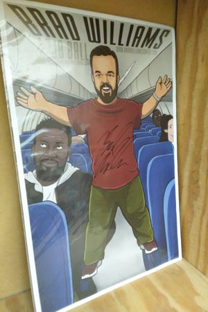 Brad Williams with JB Ball Signed Poster image number 0