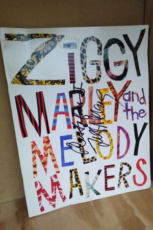 Ziggy Marley and the Melody Makers One Bright Day World Tour Program image number 0