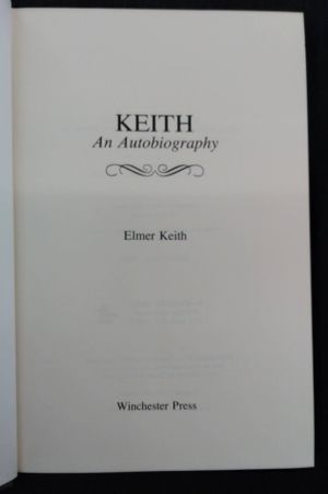 Keith: An autobiography image number 1