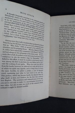 Plays by August Strindberg: Miss Julie; The Stronger image number 1
