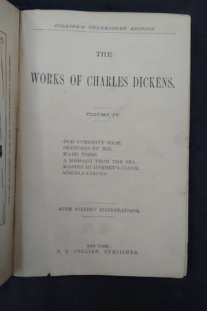 The Works of Charles Dickens Volume IV image number 1