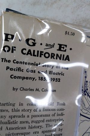 P.G. and E. of California image number 1