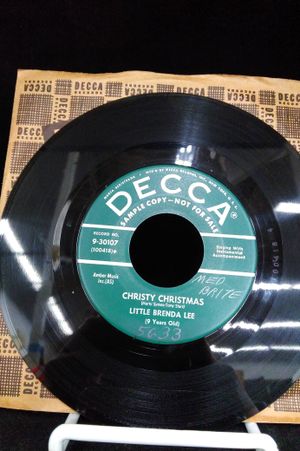 I'm Gonna Lasso Santa Claus / Christy Christmas image number 1
