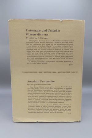 The Larger Hope: The First Century of the Universalist Church in America, 1770-1870 image number 2