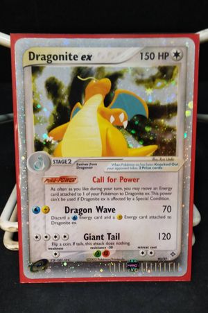 Pok&eacute;mon TCG Dragonite EX Dragon 90/97 Holo Rare Card image number 0