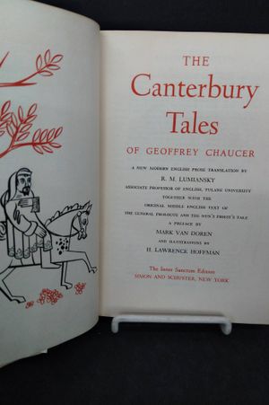 The Canterbury Tales of Geoffrey Chaucer image number 2