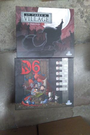 D6 -  Dungeons Dudes Dames Danger Dice Dragons image number 1