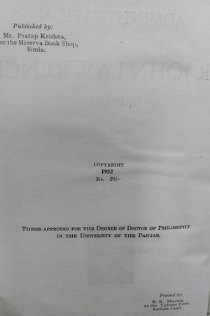 Administration of Sir John Lawrence in India image number 2