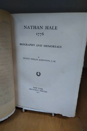 Nathan Hale 1776 Biography and Memorials image number 2