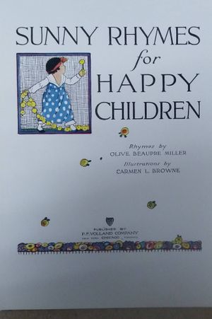 Sunny Rhymes for Happy Children image number 2