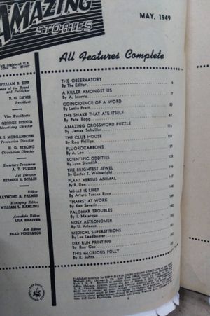 Amazing Stories (May, 1949) image number 1