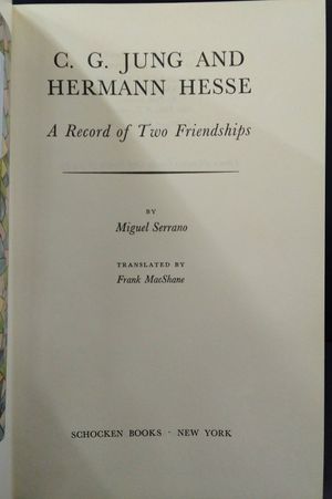 C. G. Jung and Hermann Hesse: A Record of Two Friendships image number 1