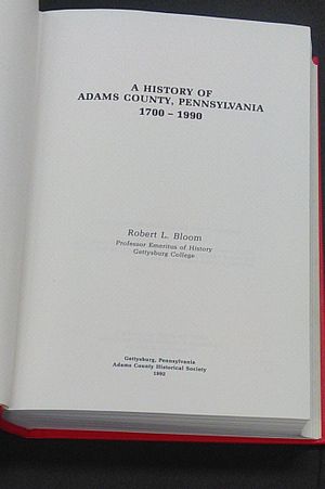 A History of Adams County, Pennsylvania 1700-1990 image number 2