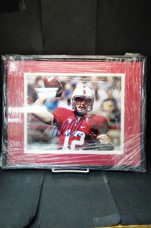 Autographed Picture of Andrew Luck #12 Stanford Cardinals image number 0