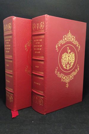 The First Part of the Institutes of the Laws of England image number 0