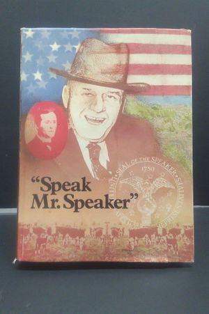 Speak, Mr. Speaker image number 0