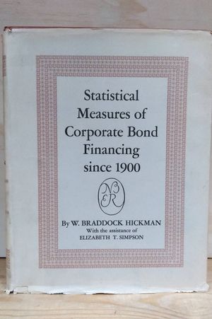 Statistical Measures Of Corporate Bond Financing Since 1900 image number 0