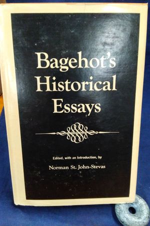Bagehot's Historical Essays image number 0