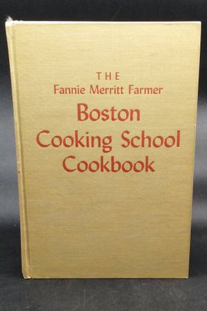 The Fannie Merritt Farmer Boston Cooking School Cookbook image number 0