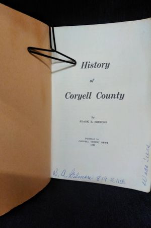 History of Coryell County Centennial Edition image number 1