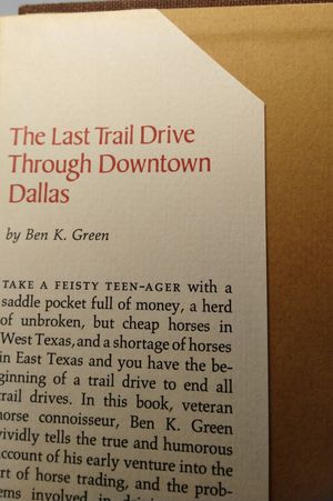 The Last Trail Drive Through Downtown Dallas image number 0