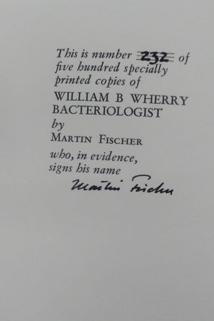 William B. Wherry Bacteriologist  image number 1