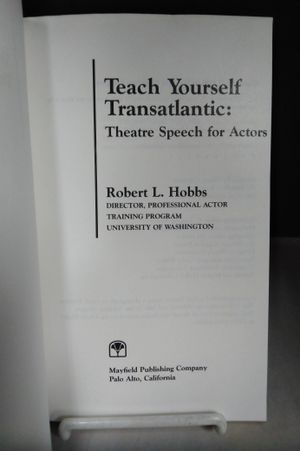 Teach Yourself Transatlantic: Theatre Speech for Actors image number 1