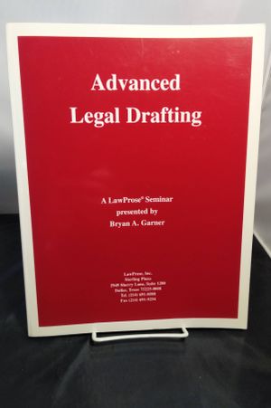 Advanced Legal Drafting image number 0
