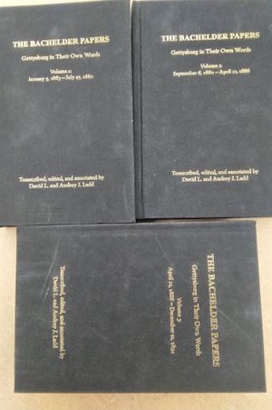 The Bachelder Papers: Gettysburg in Their Own Words (3 Volumes) image number 0