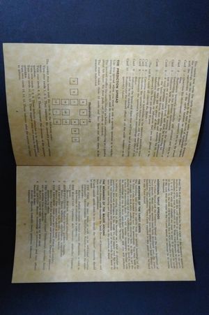 The Tarot Card Set Original Booklet Instructions Hoi Polloi Inc New York 1972 and 2 Key Cards image number 2
