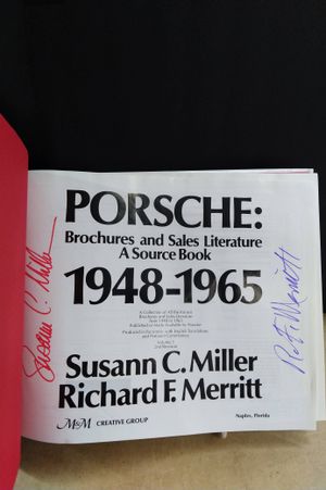 Porsche: Brochures and Sales Literature (1948-1965) image number 1